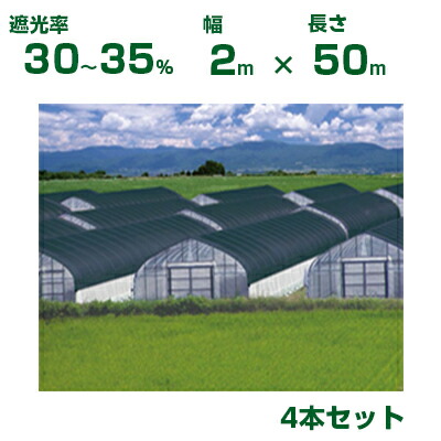 【個人宅配送OK】日本ワイドクロス 遮光ネット ワイドスクリーン BK1205 カラミ織 ブラック 遮光率30~35% 2m×50m 4本(農業用 植物 畑 庭 育苗 園芸 遮熱 トンネル 茄子 人参 ネギ ハウス 日よけ みょうが メロン 野菜 蘭 りんご レタス 露地 ガーデニング 牛舎 椎茸 200cm)|アグリズ店