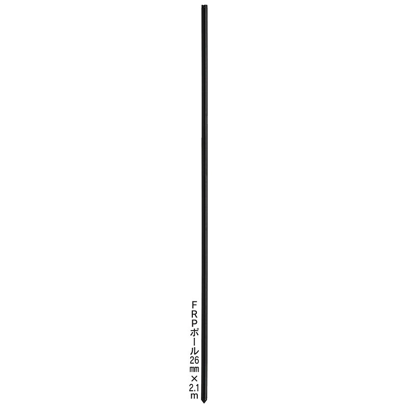 末松電子 電気柵 支柱 ポール FRPポール φ26mmX2.1m 30本入 210cm 日本製 10cm間隔の目盛り付き|アグリズ店