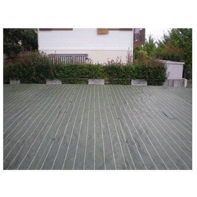 防草シート 2m 萩原工業 グランドバリアクロス -7 ODグリーン 200cm X 50m GBC-7 緑 耐候性約7年 耕作放棄地 遊休地 住宅 農業 メガソーラー 太陽光発電 【代引不可】|アグリズ店