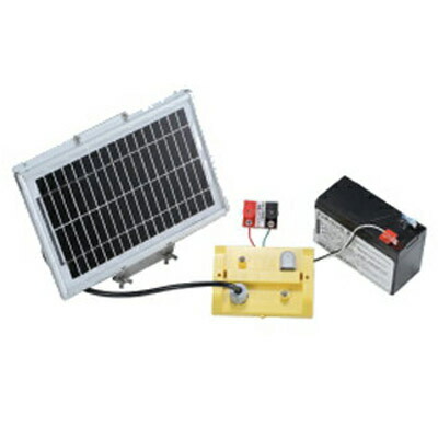 楽天市場】電気柵用 【オプション 5Wソーラーパックセット