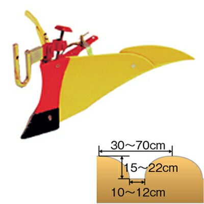 New イエロー培土器 （尾輪付き）こまめF220 楽天市場】こまめF220用 ニューイエロー培土器(尾輪付) #10890 ホンダ