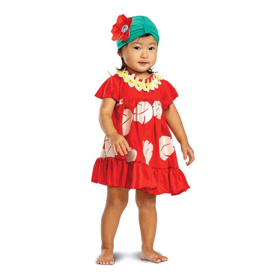 ハロウィン コスプレ 仮装 キッズ ディズニー リロ&スティッチ Lilo Posh Infant Child リロ 全身 子供用 幼児用 6～12ヶ月 12～18ヶ月 1歳 116489