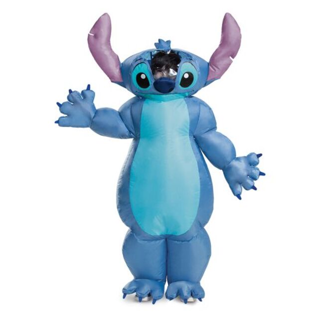 ハロウィン コスプレ 仮装 キッズ ディズニー リロ&スティッチ Stitch Inflatable Child スティッチ 膨らむ 着ぐるみ 全身 子供用 116509