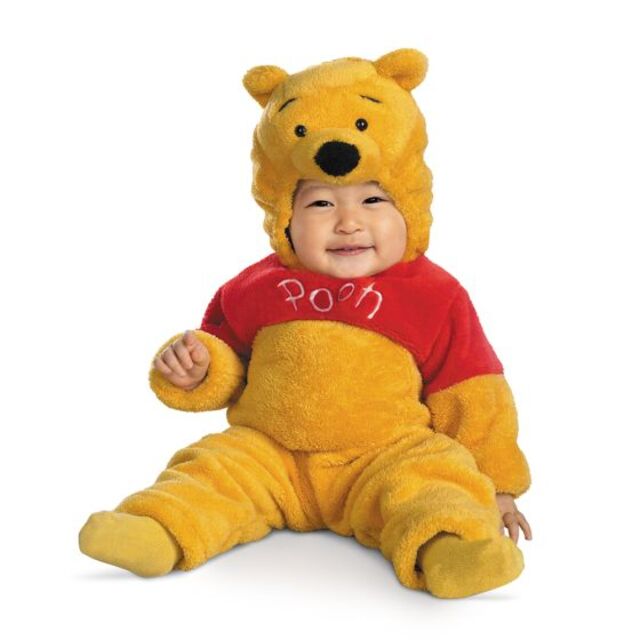 ハロウィン コスプレ 仮装 キッズ ディズニー くまのプーさん Winnie The Pooh プー デラックス 子供用 幼児用 3-4歳 6579M