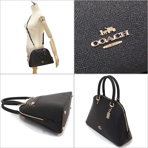 高質で安価 コーチ バッグ ショルダー Coach アウトレット クロスグレーン レザー ケイティ サッチェル 2way バック 2553 Imblk N1101 爆安プライス Www Covenant Tech Net
