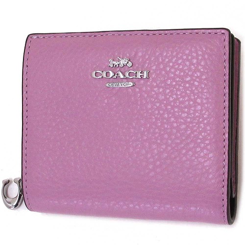 代引き手数料無料 楽天市場 コーチ 財布 Coach アウトレット ペブルド レザー スナップ ウォレット 二つ折り財布 C2862 Svscv N セレクトag 国内最安値 Www Jerad Org