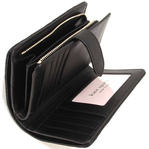 出産祝い のspade Kate 二つ折り財布 Kate ケイトスペード レディース財布 Spade ウォレット アウトレット Spade ナタリア ケイトスペード ケイトスペード Kate ミディアム コンパクト ビルフォールド ウォレット 二つ折り財布 Wlru6344 001 セレクトag