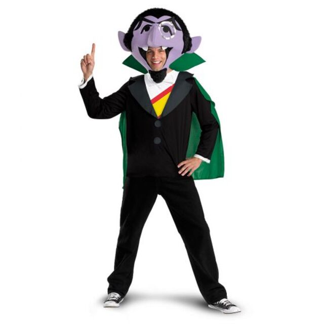 カウントダウン伯爵 カウント伯爵 ハロウィン コスプレ セサミストリート コスチューム 大人男性用 50630D n240912｜セレクトAG