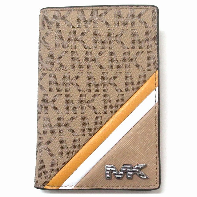 MICHAEL KORS マイケルコース アウトレット リビングトン 二つ折りカードケース 36F4LRVD1O GOLDE