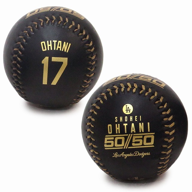 楽天市場】MLB 大谷翔平 ドジャース ボール 50/50達成記念 Club