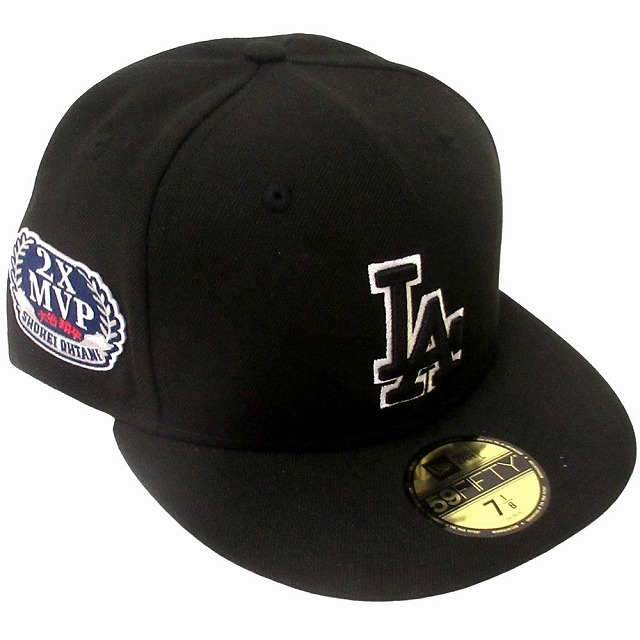 ニューエラ 59fifty 大谷　キャップ　LA ドジャース 黒 7 1/2 楽天市場】ニューエラ【NEW ERA】59FIFTY 大谷翔平 MVP Los Angeles