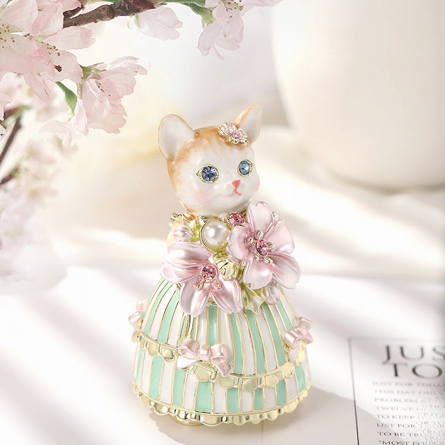 楽天市場】ジュエリーボックス ルル・キャンディ マカロン サクラ 猫