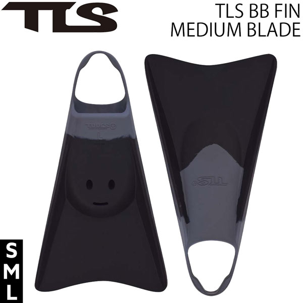 TOOLS ツールス TLS BB FIN MEDIUM BLADE BLACK BBフィン ボディーボード フィン