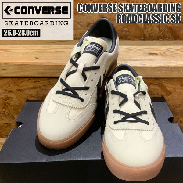 コンバース スケートボーディング 読み込む古典派音楽 CONVERSE SKATEBOARDING ROADCLASSIC SK 薄墨色/黒いこと スニーカー 帆布/スエードクロス
