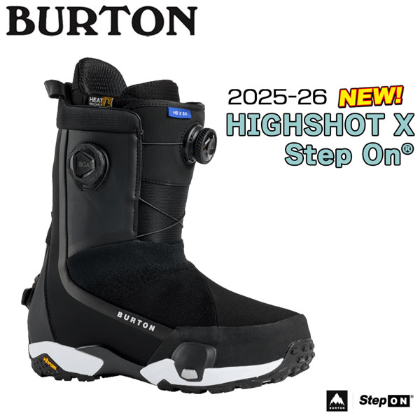 楽天市場】BURTON バートン 25-26 (MEN'S HIGHSHOT X STEP ON BOOTS