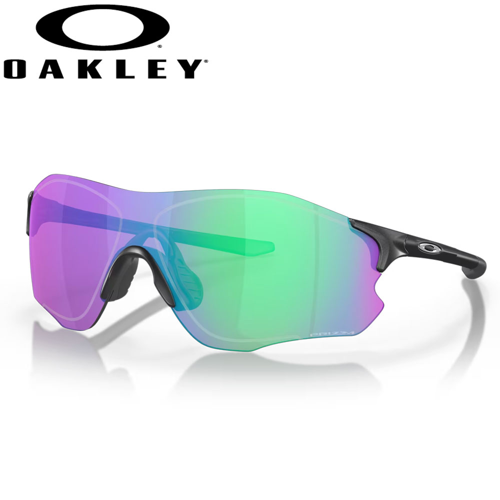 オーク材ロバート・エドワード・リー 黒眼鏡 運動競技 OAKLEY EVZERO PATH イーブイゼロパス ASIAN FIT STEEL/prizm golf  oky-sun