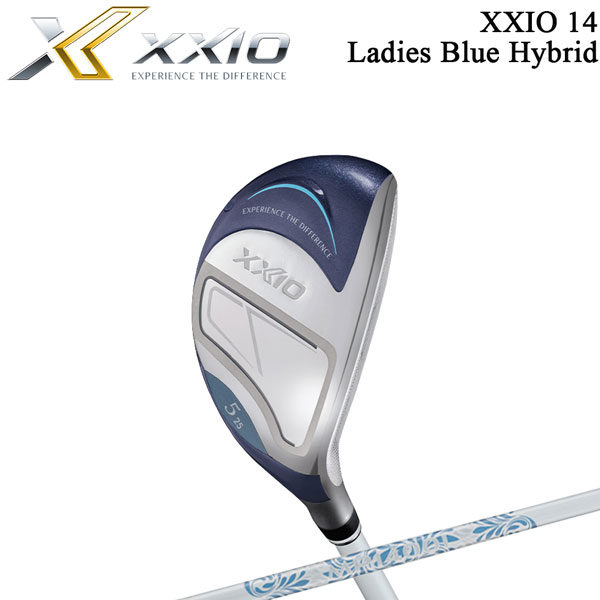 ゼクシオ14 レディース ブルー ハイブリッド XXIO14 MP1400 女性用 ゴルフクラブHB