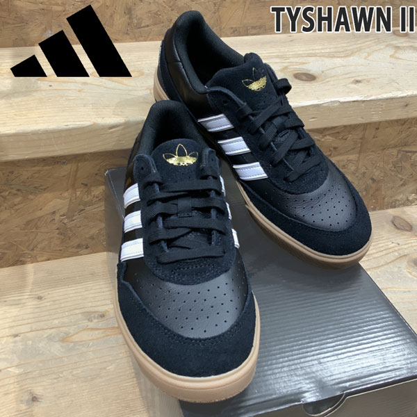 アディダス タイショーン2 ADIDAS TYSHAWN2 BLACK/WHITE/GUM HQ4734 日本正規品