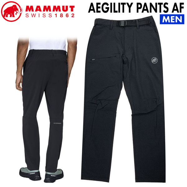 マムート アジリティパンツ MAMMUT AEGILITY PANTS AF MEN BLACK BLACK S M L XL