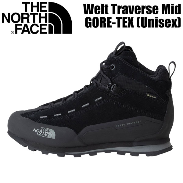 ザ・ノースフェイス 登山靴 NF52610 ヴェルト トラバース ミッド ゴアテックス トレッキングシューズ 防水 登山 ハイキング THE NORTH FACE 正規品
