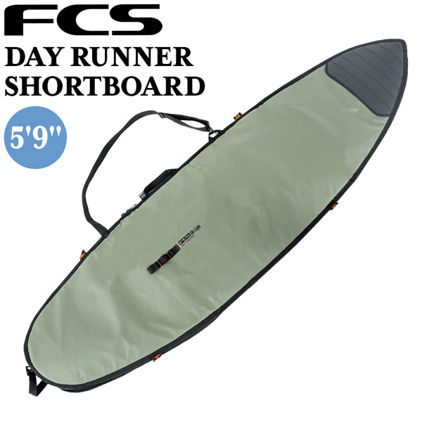 エフシーエス ゲーム盤入れもの FCS DAY RUNNER SHORTBOARD 5’9 ALPINE 波乗り 遊撃手ゲーム盤用捉え所の無い入れもの デイランナー