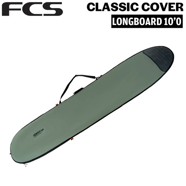 エフシーエス ゲーム盤入れもの FCS CLASSIC COVER LONGBOARD 10’0 ALPINE 波乗り ロングゲーム盤用捉え所の無い入れもの 古典派音楽押しかぶせる