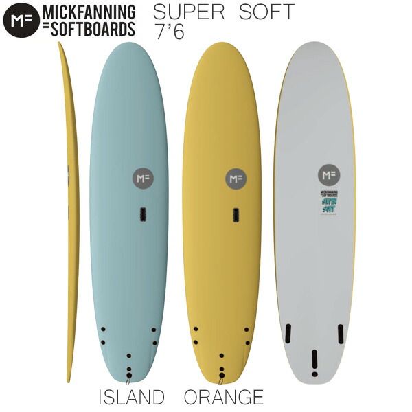 楽天市場】サーフボード ソフトボード ミックファニング ビースティー ファンボード 2022NEW MICKFANNING SOFTBOARDS  BEASTIE 6'0 FCS2 3FIN 3フィン付き : MOVE select