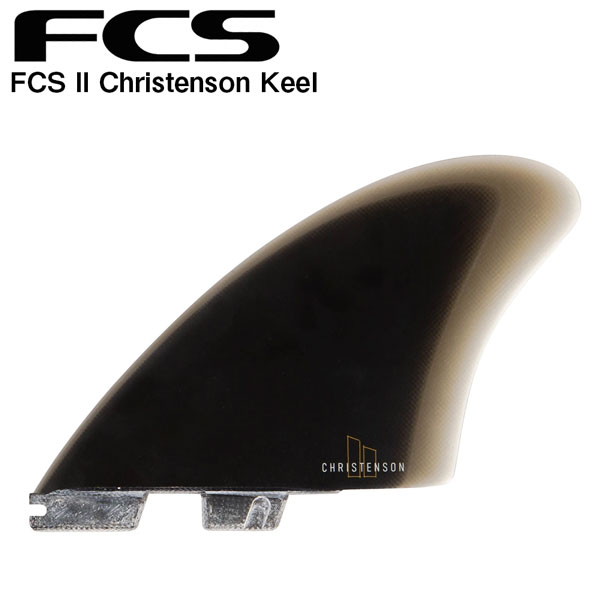 サーフィン フィン FCS エフシーエス FINS FCS2 KEEL ツインキール II FIN BLACK PG RETAIL  CHRISTENSON