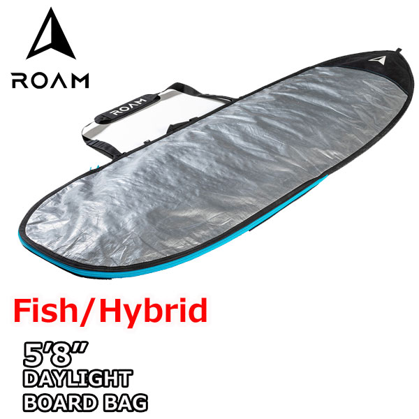 ROAM ローム FISH HYBRID DAY LIGHT BAG 5'8サーフボード フィッシュ 幅広ボード ハードケース 普段使い向け  サーフボードケース 非売品