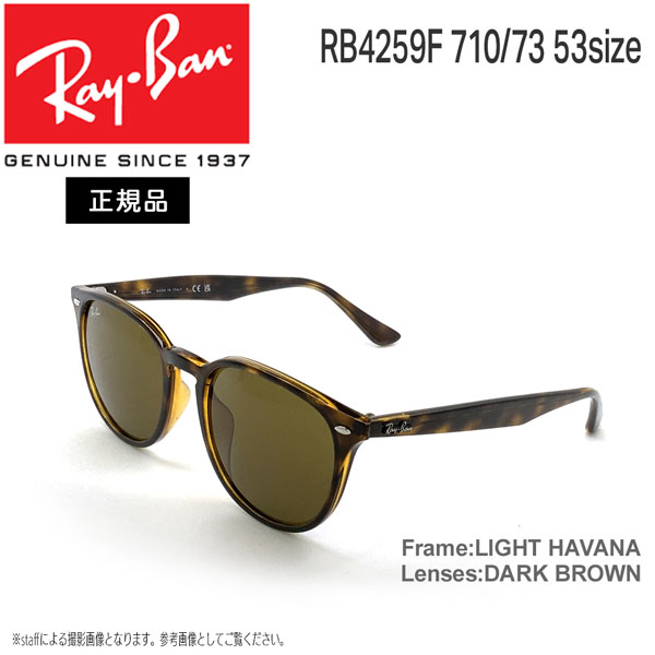 2極タイプ 新品・正規品 RayBan レイバン RB4259F-601/87 53サイズ