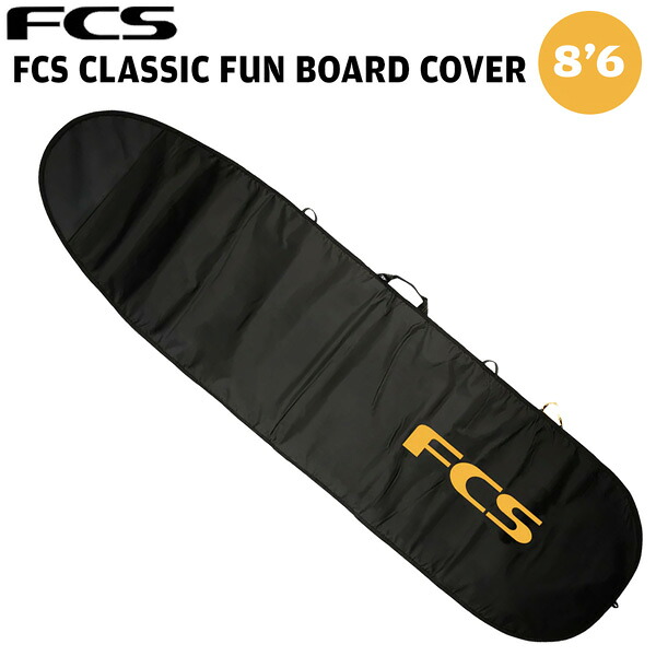 波乗り ゲーム盤入れもの FCS エフシーエス 8\u00276 Classic Fun Board Black/Mango 気違いゲーム盤用 捉え所の無い入れもの