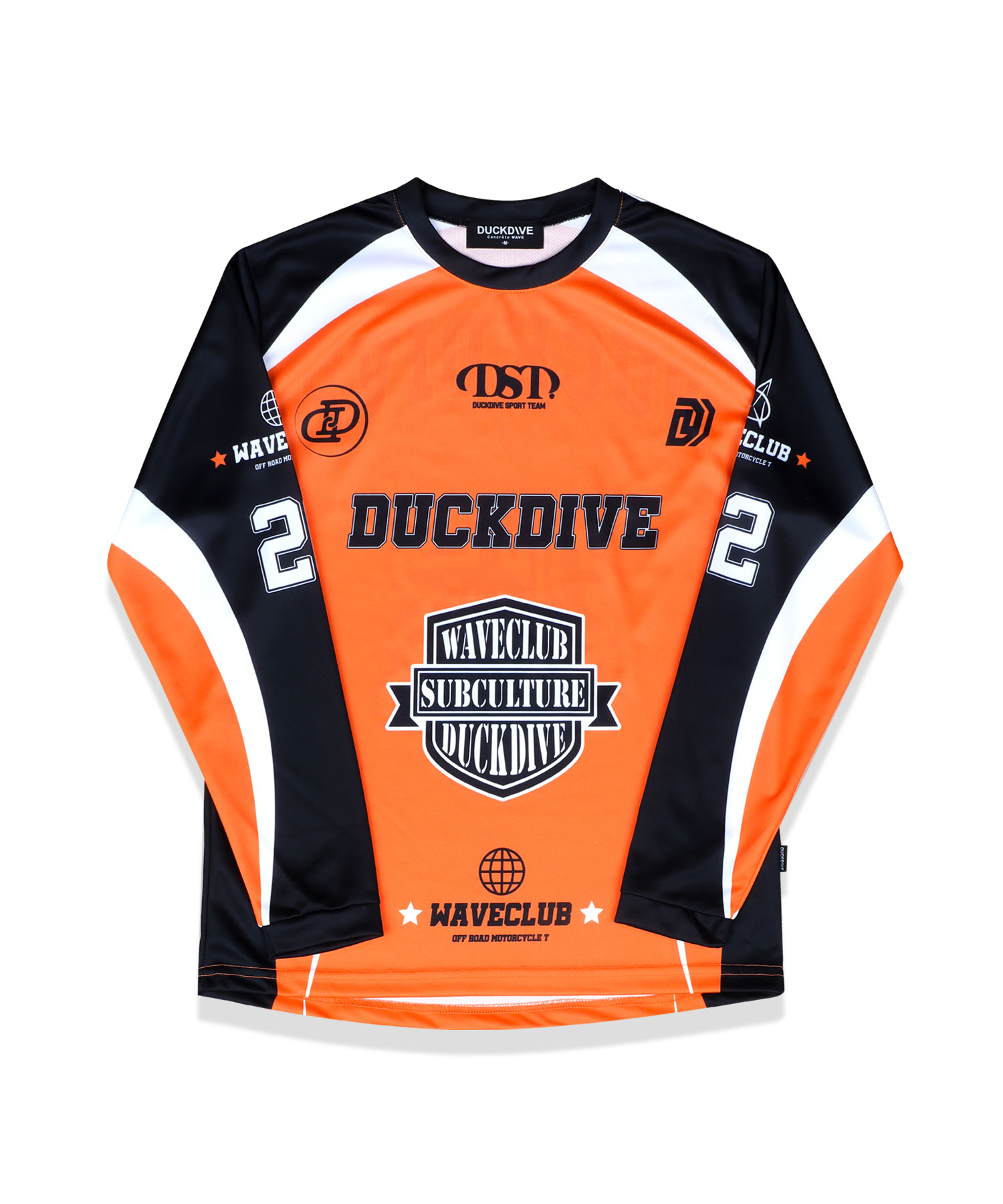 【 DUCKDIVE 】OFF ROAD メッシュ ロンT (grey) unisex DUCKDIVE 】OFF ROAD メッシュ ロンT (grey) unisex (DUCKDIVE/T