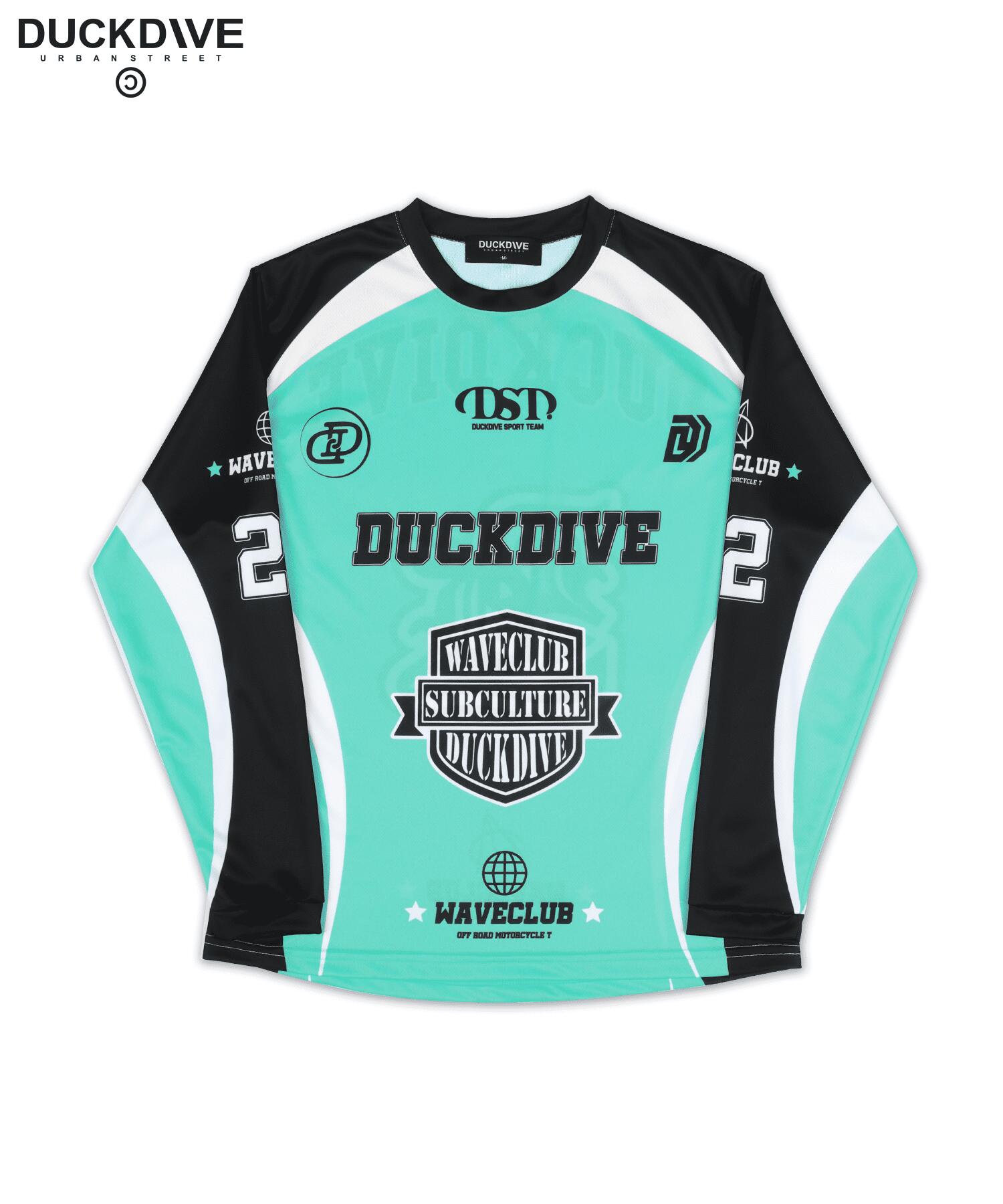 楽天市場】【DUCKDIVE】OFF ROAD MESH LONG SLEEVE（MINT) : and