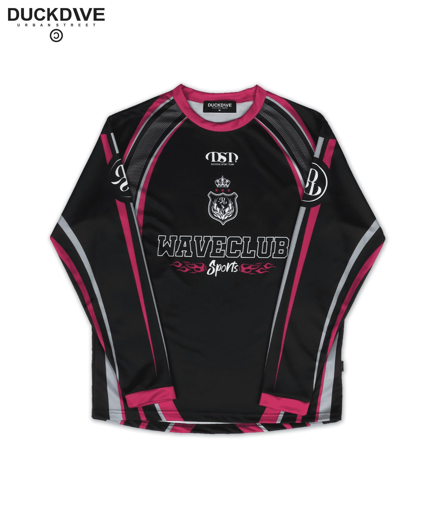 楽天市場】【DUCKDIVE】OFF ROAD MESH LONG SLEEVE（BLUE) : and
