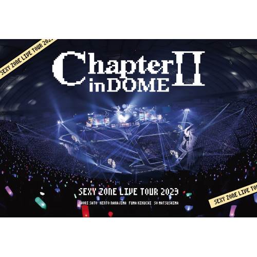\最大1,000円OFF/まとめ買いクーポン配布中!4/17 9:59まで DVD / Sexy Zone / SEXY ZONE LIVE TOUR 2023 ChapterII in DOME (本編ディスク+特典ディスク) (通常盤) / OVBT-11001