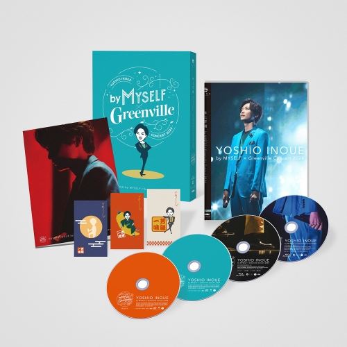 BD / 井上芳雄 / 井上芳雄 by MYSELF×Greenville Concert 2024(Blu-ray) (2Blu-ray+2CD) (三方背ケース/ブックレット) / COZP-2118