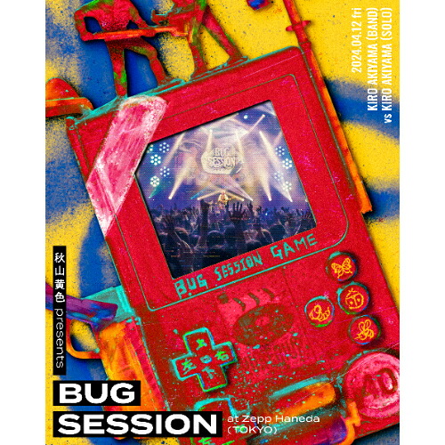＼最大1,000円OFF／まとめ買いクーポン配布中！4/17 9:59まで BD / 秋山黄色 / 秋山黄色 presents BUG SESSION at Zepp Haneda(TOKYO)(Blu-ray) (初回生産限定盤) / ESXL-308