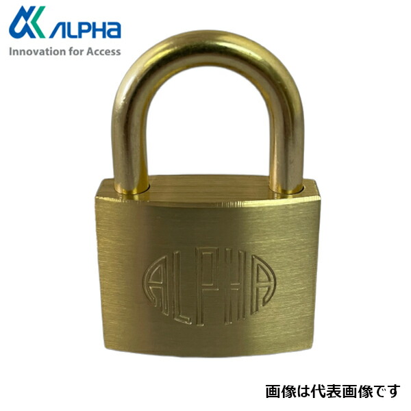 楽天市場】アルファ/ALPHA #1000-40 K/D(カギ違い) 南京錠 40mm 鍵番号