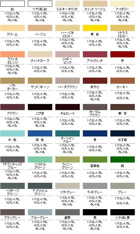 楽天市場 アサヒペン 1 5l 水性スーパーコート カラー選択 45色 プロ向け工具専門店 愛道具館