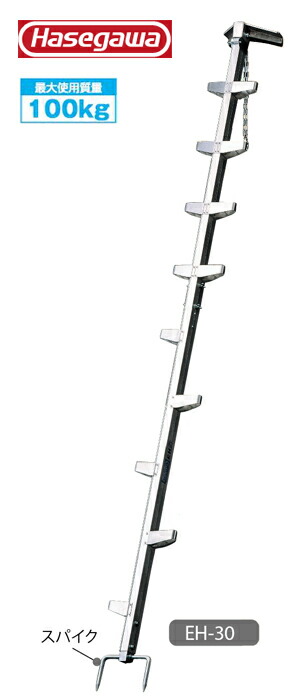 長谷川製作 #10113 EH-60 枝打掛けはしご