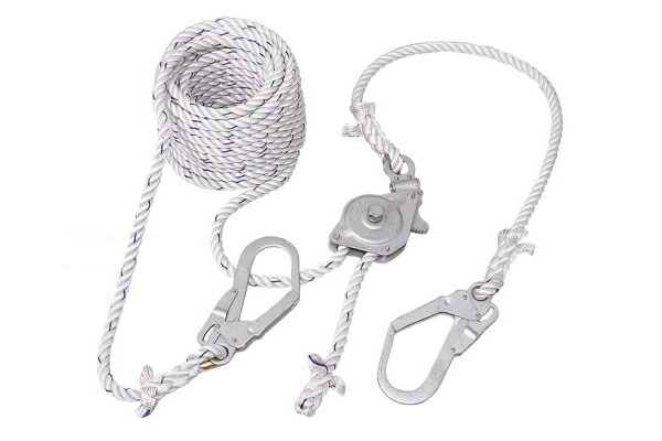 藤井電工 GCH-30 TSUYORON(ツヨロン) GCハリップ 水平移動用親綱 緊張器+親綱セット|プロ向け工具専門店【愛道具館】
