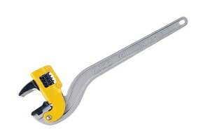 MCC/松阪鉄工 CWPALAD25 端っこ鍵 軽銀AD 覆いかぶせる鋼管専用 CWPALAD 250粍 DIY・工具-花・ガーデン・DIY