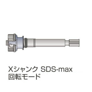 ミヤナガ PCSKXMXK ポリ鳴らすつづき物 Xシャンク SDS-max 回転させる流行り物 花・ガーデン・DIY-DIY・工具-電動・エア工具用アクセサリー