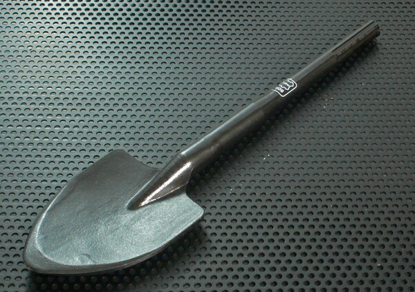 モクバ /小山裁断師 B-58 シャヴェル  105巾×全長400粍 SDS-MAX軸 ハツリ 穴 掘る 切り株