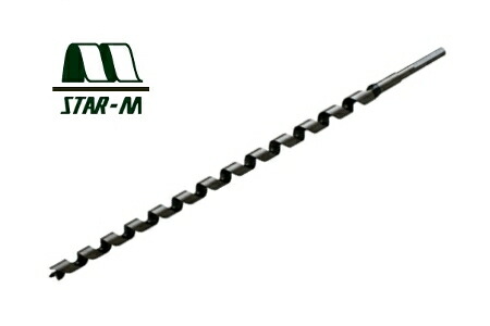 スターエム STAR-M #6L-220 ロングドリル(木工用ドリル) No.6L 22.0mm