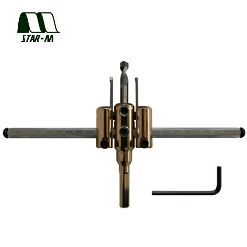 スターエム/STAR-M #36DL ダイヤモンド自在錐 No.36DL 30~200mm径|プロ向け工具専門店【愛道具館】