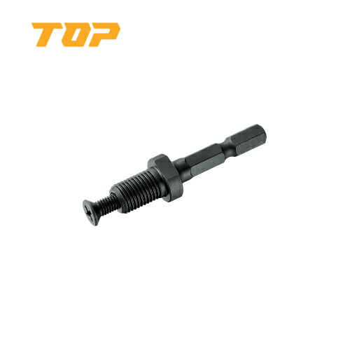 楽天市場】TOP/トップ工業 EDC-3S ドリルチャック用替えシャンク(ビス