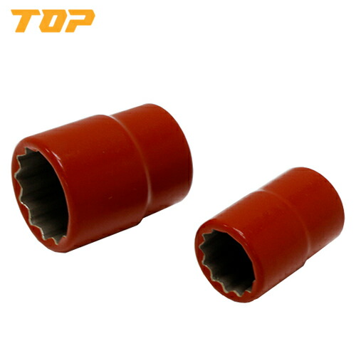 TOP/トップ工業 S-414ZR 絶縁ソケット(差込角12.7mm)　対辺14mm 6,138円