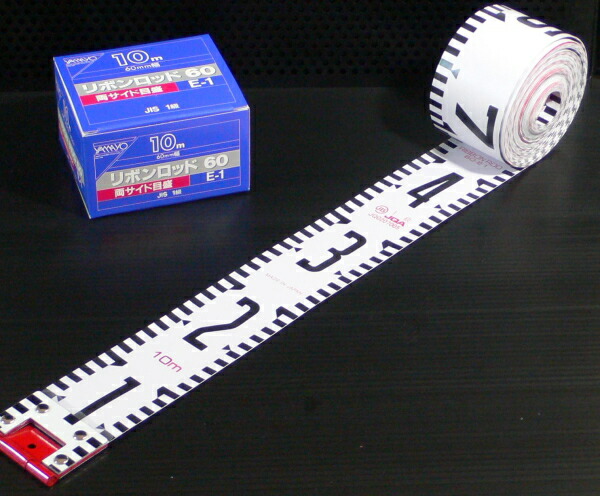 ヤマヨ測定機 R6A20 リボンロッド 両サイド60-E1 60mm巾×20m|プロ向け工具専門店【愛道具館】
