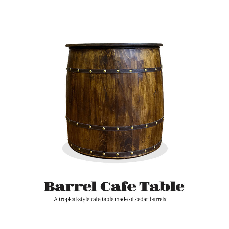 楽天市場】樽型テーブル バレルテーブル サイドテーブル 収納